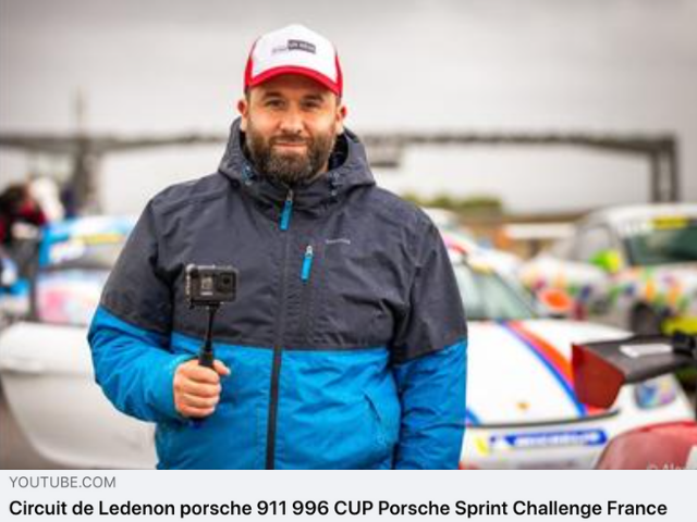 Circuit de Ledenon porsche 911 996 CUP Porsche Sprint Challenge France