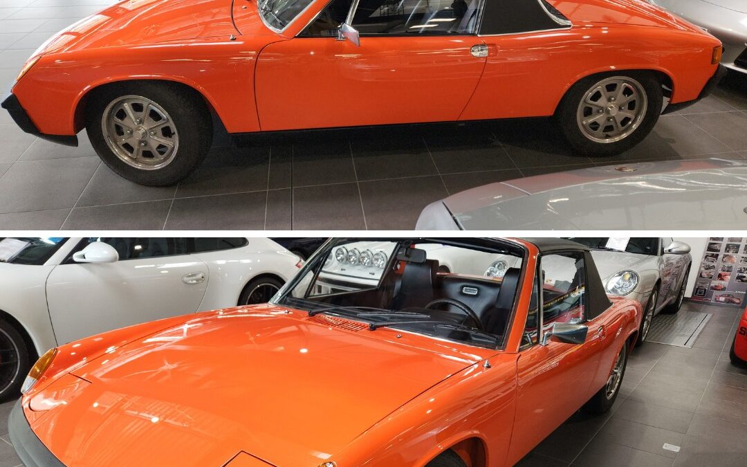 Matching numbers-914 orange 2L de 1973 origine France Sonauto